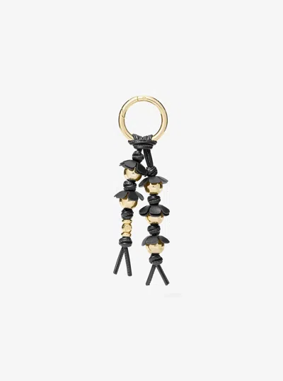 Michael Kors Embellished Floral Bag Charm In Multi