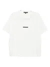Michael Kors Embellished-logo Cotton T-shirt In White