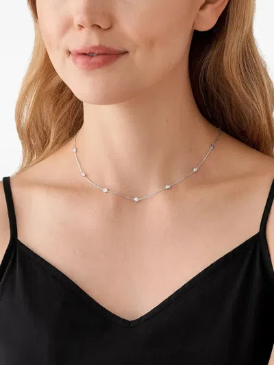Michael Kors Embellished Necklace In Metallic