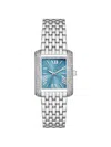 Michael Kors Embellished Rectangular 26mm Watch In Metallic