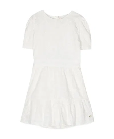 Michael Kors Emblem Skirt In White