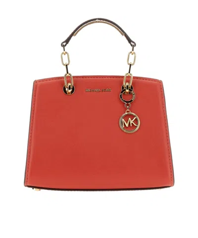 MICHAEL KORS EMBOSSED SHOULDER BAG