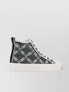 Michael Kors Embroidered Canvas High-top Sneakers