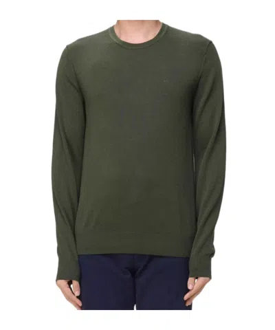 MICHAEL KORS EMBROIDERED CREW-NECK SWEATER