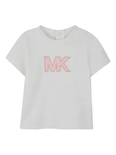 Michael Kors Babies' Embroidered Skirt Set In Pink