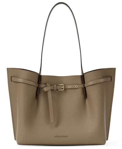 Michael Kors Emilia Extra-large East West Tote Bag In Brown