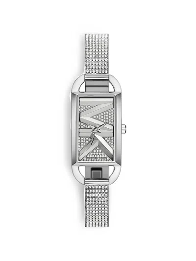 Michael Kors Empire 21mm Watch In Silver