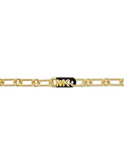 Michael Kors Empire Chain-link Necklace In Gold