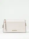 Michael Kors Empire Grained Leather Bag In White 1