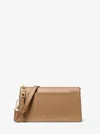 Michael Kors Empire Large Leather Convertible Crossbody Bag In Multi