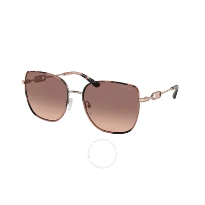 Michael Kors Empire Square 2 Brown Gradient Ladies Sunglasses Mk1129j 110813 56