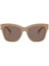 Michael Kors Woman Sunglass Mk2182u Empire Square In Brown