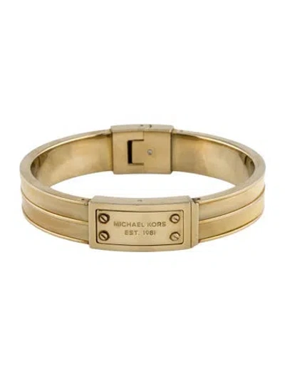 Pre-owned Michael Kors Enamel Bracelet, 6.25" In Multi