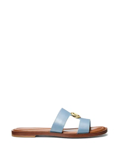 Michael Kors Erin Sandals In Blue