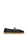 Michael Kors Lynn Mesh Ballet Espadrilles In Black