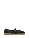 Michael Kors Lynn Mesh Ballet Espadrilles In Black