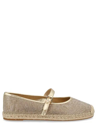 Michael Kors Espadrille "lynn" In Gold