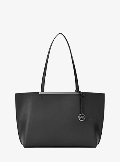 Michael Kors Evelyn Large Tote Bag In Black