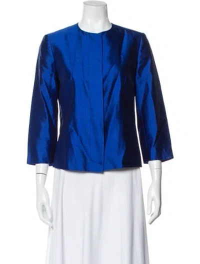 Pre-owned Michael Kors Evening Jacket In Blue