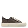 Michael Kors Evy Empire Monogram-patterned Sneakers In Brown