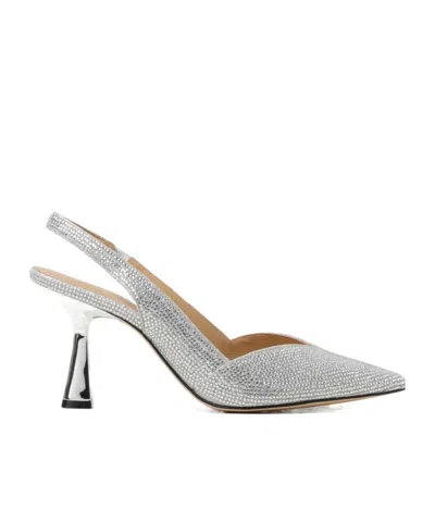 Michael Kors Exposed High Heels In Gray
