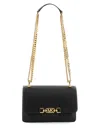Michael Kors Extra-small Heather Shoulder Bag In Black