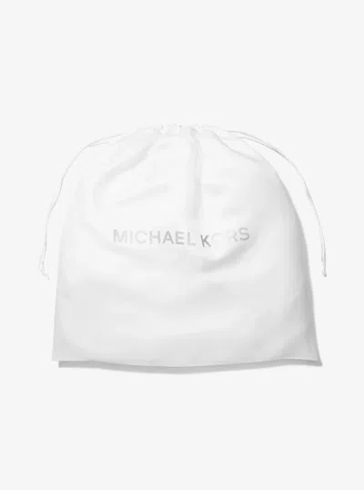 Michael Kors Extra-large Logo Woven Dust Bag In Green