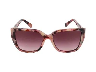 Michael Kors Eyewear Acadia Square Frame Sunglasses In Multi