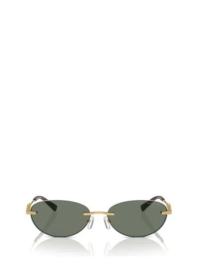 Michael Kors Eyewear Manchester Oval Frame Sunglasses In Multi