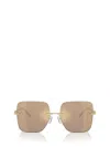 MICHAEL KORS EYEWEAR MICHAEL KORS EYEWEAR QUEBEC SQUARE FRAME SUNGLASSES