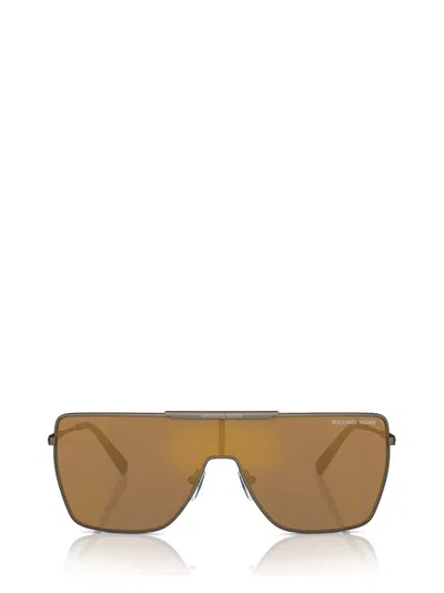 Michael Kors Eyewear Snowmass Oversized Frame Sunglasses In Brown