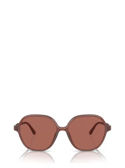 Michael Kors Eyewear Square Frame Sunglasses In Pink