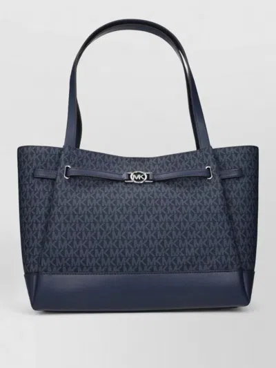 Michael Kors Fabric Tote Bag In Blue