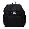 Michael Kors Black Fabric Backpack In Black