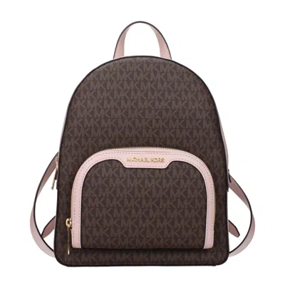 Michael Kors Fabric Women's Backpack In Brown