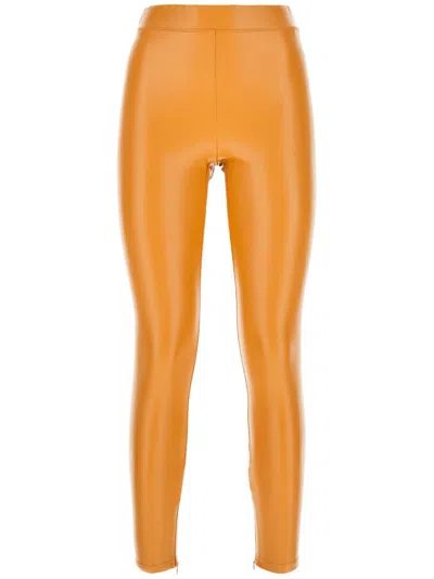 MICHAEL KORS FAUX-LEATHER LEGGINGS