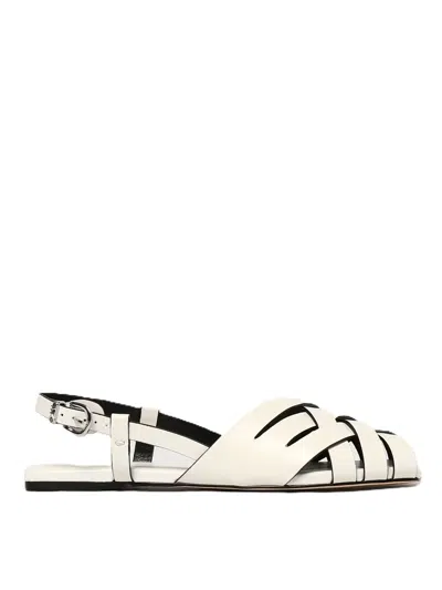 Michael Kors Female Dancers  - Irene Sling Flat - White