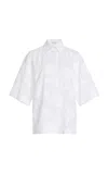 Michael Kors Fil Coupé Shirt In White