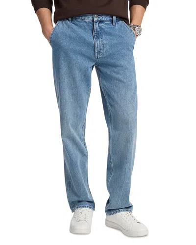 MICHAEL KORS FINN STRAIGHT JEANS IN BLUE SKY WASH