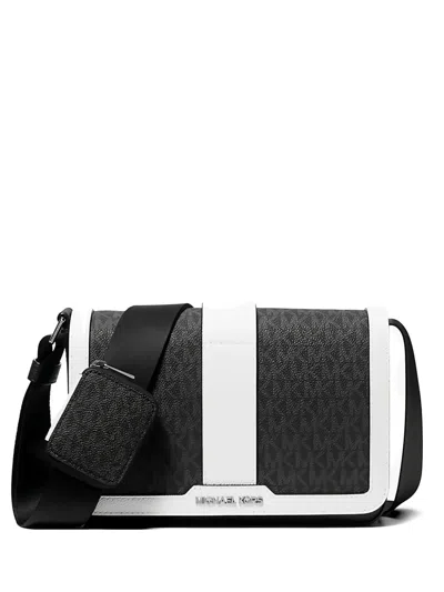 Michael Kors Flap Pouch Crossbody Bag In Black