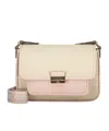 Michael Kors Beige Fabric Crossbody Bags
