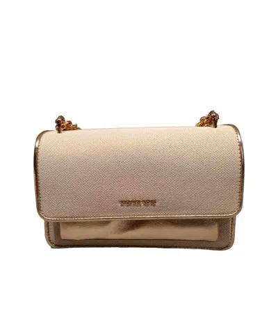 Michael Kors Flap Shoulder Bag In Nude