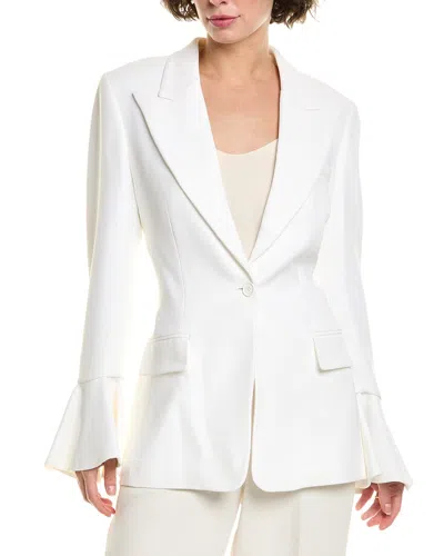Michael Kors Flare Sleeve Silk-blend Blazer