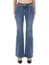 Michael Kors Flared Jeans With Belt