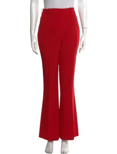 Pre-owned Michael Kors Flared Pants In Red