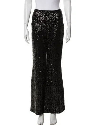 Pre-owned Michael Kors Flared Pants In Black