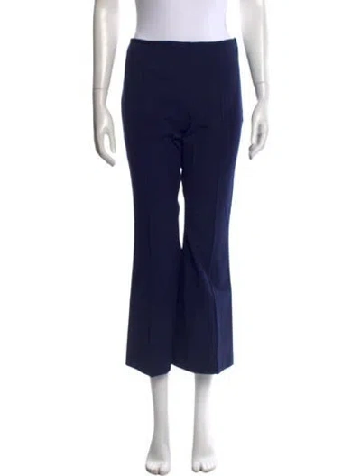 Pre-owned Michael Kors Flared Pants In Blue