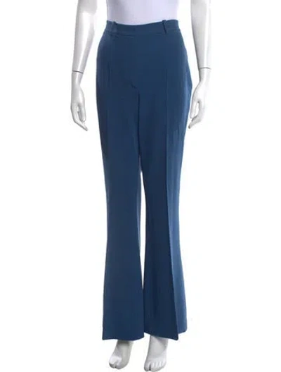Pre-owned Michael Kors Flared Pants In Blue