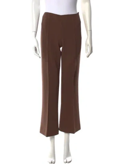 Pre-owned Michael Kors Flared Pants In Brown