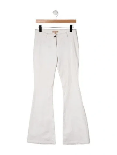 Pre-owned Michael Kors Flared Pants In Neutrals